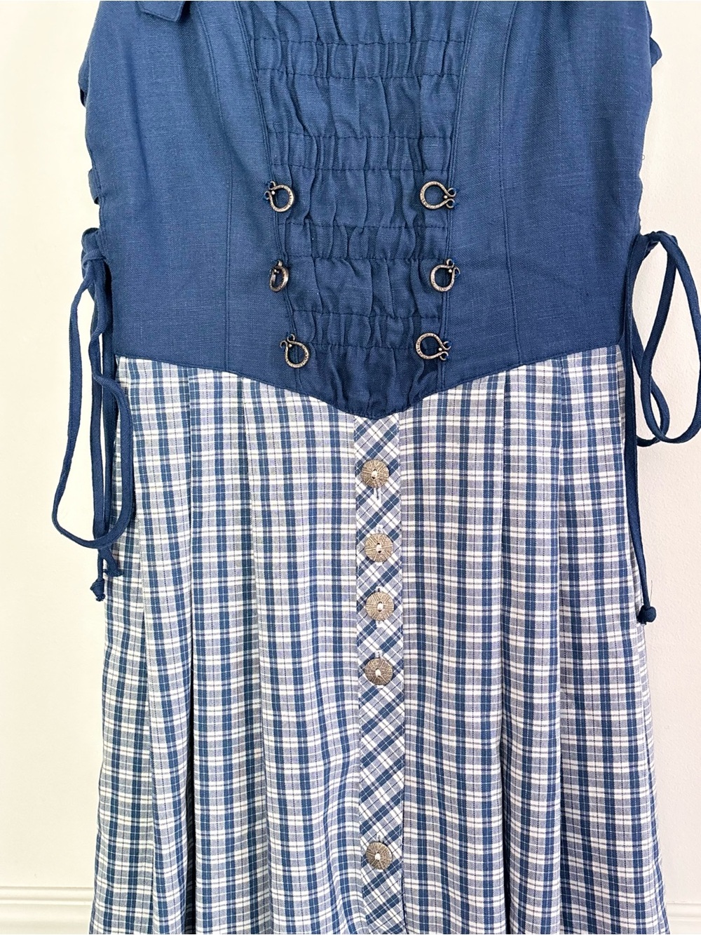 Landhaus C&A Naturally Traditional Country  Festival Dress W/pockets XS-Medium - Picture 5 of 16